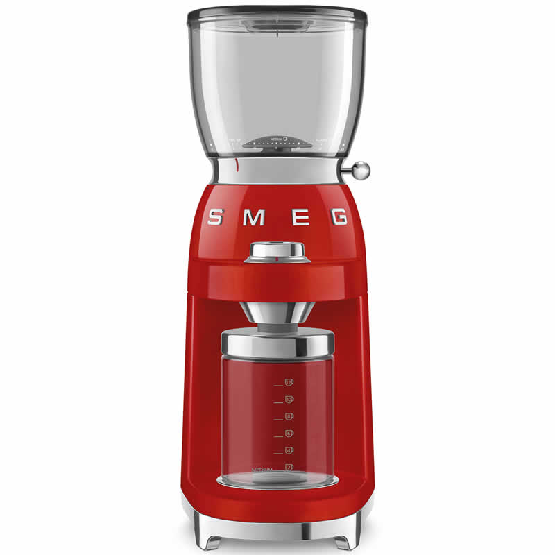 Smeg Koffiemolen CGF01RDEU Rood