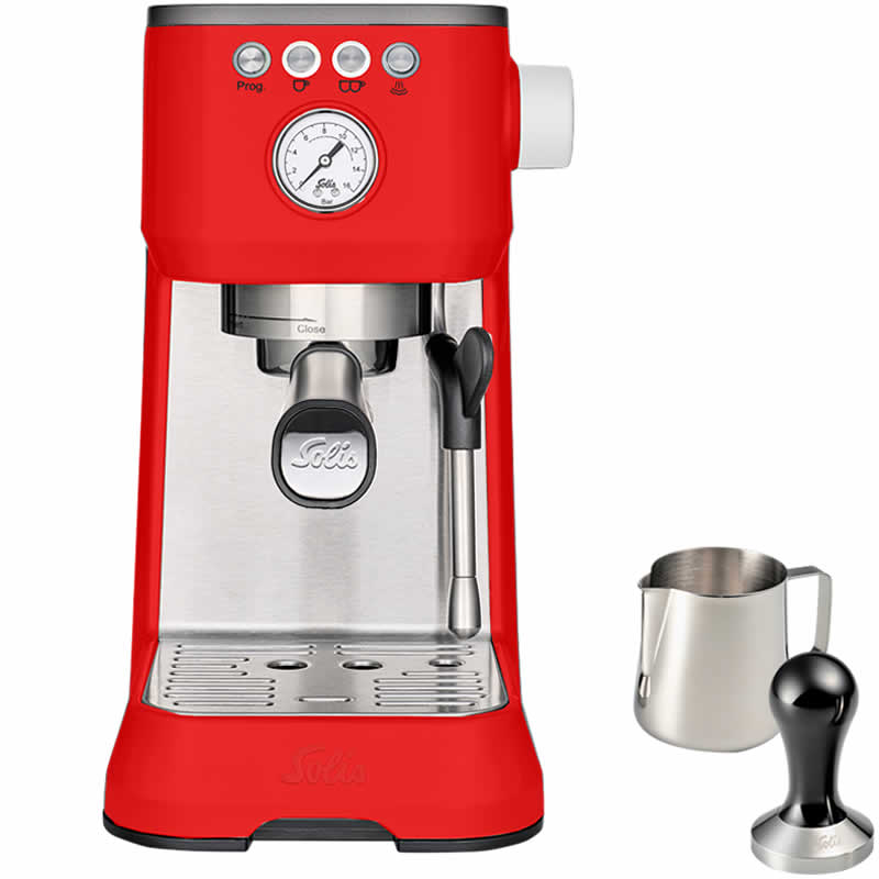 SOLIS Barista Perfetta Plus 1170 Rood Espressomachine
