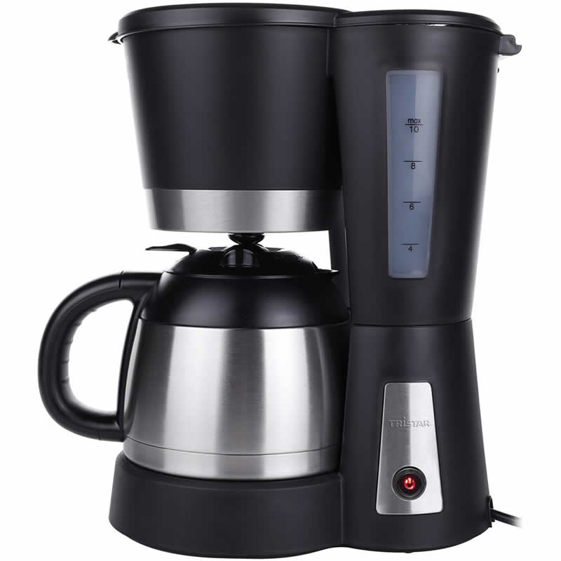 Tristar CM-1234 Koffiezetapparaat Mat Zwart/RVS
